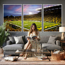 University of Oregon Ducks Football Team Print - Eugene