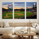 Citizens Bank Park Philadelphia Phillies Wall Art Canvas |
