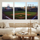 Colorado Rockies Coors Field Wall Art Canvas Print - MLB