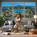 Los Angeles Dodgers Wall Art Canvas, Dodger Stadium Wall Art
