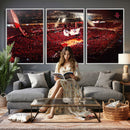 Houston Rockets Basketball Team Print Canvas- Houston Toyota