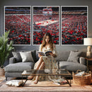 Louisville Cardinals Basketball Print Canvas - Louisville