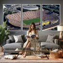 Michigan Wolverines Football Team Print - Ann Arbor Michigan