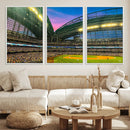 Milwaukee Brewers Baseball Team Print Canvas- American
