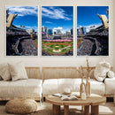 San Diego Padres Baseball Team Print - Petco Park Stadium by MyGreatCanvas | Canvas Wall Art Prints | Photo Prints & Wall Decor