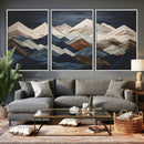 Wood Mountain Wall Art | Mountain Canvas Print Wood Decor | by MyGreatCanvas | Canvas Wall Art Prints | Photo Prints & Wall Decor