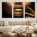 African American Art Black Woman Canvas Print, African Wall