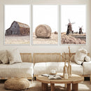 Farm Prints Set, Set of 3 Farmhouse Wall Art, Country House by MyGreatCanvas | Canvas Wall Art Prints | Photo Prints & Wall Decor