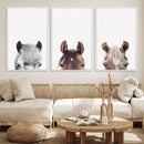 Horse Wall Art - Minimalist Horse Triptych Wall Art – Modern by MyGreatCanvas | Canvas Wall Art Prints | Photo Prints & Wall Decor
