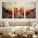 Abstract Angel Wings Canvas Wall Art – Framed and Ready to by MyGreatCanvas | Canvas Wall Art Prints | Photo Prints & Wall Decor
