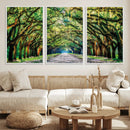 Serene Tree Tunnel Wall Art Canvas Print – Pathway Under by MyGreatCanvas | Canvas Wall Art Prints | Photo Prints & Wall Decor