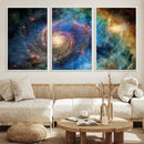 Spiral Galaxy Wall Art Canvas Print