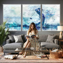 Golf Swing Wall Art Canvas Print - Sports-Inspired