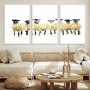 Farmhouse Wall Art Sheep Print | Ready to Hang Framed Canvas by MyGreatCanvas | Canvas Wall Art Prints | Photo Prints & Wall Decor