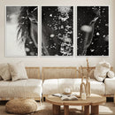 Winter Horse Snow Wall Art Canvas Print