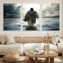 Jesus Walking on Water Wall Art | Canvas Print | Ready to