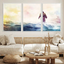 Watercolor Jesus Walking on Water Canvas Print, Christian by MyGreatCanvas | Canvas Wall Art Prints | Photo Prints & Wall Decor