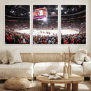 Amerant Bank Arena Wall Art Canvas Print - Basketball Arena by MyGreatCanvas | Canvas Wall Art Prints | Photo Prints & Wall Decor