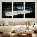 American Airlines Center Dallas Stars Wall Art Canvas Print