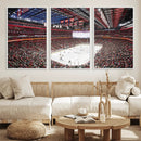 Barton Malow Little Caesars Arena Detroit Wall Art Canvas