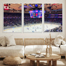 Madison New York Rangers Hockey Stadium Wall Art Canvas