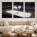 Rogers Place Edmonton Oilers Ice Hockey Stadium Wall Art,