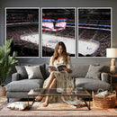 Rogers Place Edmonton Oilers Ice Hockey Stadium Wall Art,