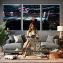 Rogers Arena Vancouver Canucks Ice Hockey Stadium Wall Art,