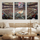 United Center Chicago Bulls Stadium Wall Art Canvas Print