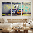 Banksy Life is Short Wall Art - Iconic Graffiti Art on by MyGreatCanvas | Canvas Wall Art Prints | Photo Prints & Wall Decor