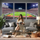 NC State Wolfpack Canvas Print - Raleigh Carter-Finley