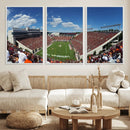 Virginia Tech Hokies Football Team Print - Blacksburg Lane