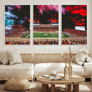 Virginia Tech Hokies Football Team Print - Blacksburg Lane