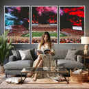 Virginia Tech Hokies Football Team Print - Blacksburg Lane