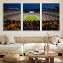 Pittsburgh Panthers Football Team Print - Pittsburgh by MyGreatCanvas | Canvas Wall Art Prints | Photo Prints & Wall Decor