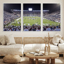 Brigham Young University Cougars Football Print Canvas -