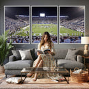 Brigham Young University Cougars Football Print Canvas -