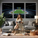 Denver Broncos Football Team Print Canvas- Denver Empower