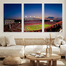 Wolfpack Football Team Wall Art Print - Raleigh