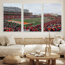 University of Illinois Fighting Illini Football Team Print - by MyGreatCanvas | Canvas Wall Art Prints | Photo Prints & Wall Decor