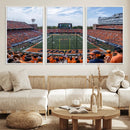 University of Illinois Fighting Illini Football Team Print by MyGreatCanvas | Canvas Wall Art Prints | Photo Prints & Wall Decor