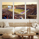 University of Kansas Jayhawks Football Team Print - Lawrence by MyGreatCanvas | Canvas Wall Art Prints | Photo Prints & Wall Decor