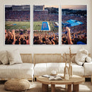 University of Kansas Jayhawks Football Team Art Print - by MyGreatCanvas | Canvas Wall Art Prints | Photo Prints & Wall Decor