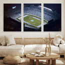 University of North Carolina Tar Heels Football Team Print - by MyGreatCanvas | Canvas Wall Art Prints | Photo Prints & Wall Decor