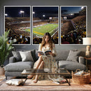 ASU Sun Devils Football Team Print Canvas - Phoenix Mountain