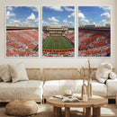 Oklahoma State Cowboys Football Team Print - Stillwater by MyGreatCanvas | Canvas Wall Art Prints | Photo Prints & Wall Decor