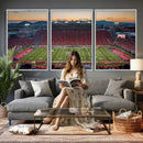 Arizona Wildcats Football Team Print - Tucson Arizona