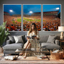 Clemson University Tigers Football Team Print - Clemson