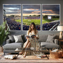 Duke University Blue Devils Football Team Print - Durham