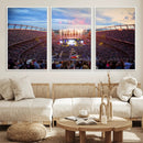 Denver Broncos Football Team Print Canvas- Empower Field at